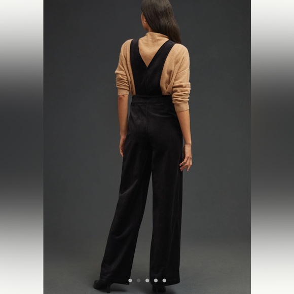 Anthropologie Pilcro Deep V Cord Jumpsuit - Picture 2 of 10